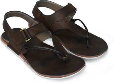 Stepsoft Men Sandals(Brown , 7)