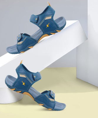 Sparx SS 606 Men Sandals(Blue , 10)