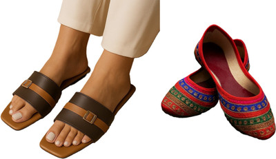 Dualstep Women Flats(Multicolor , 4)