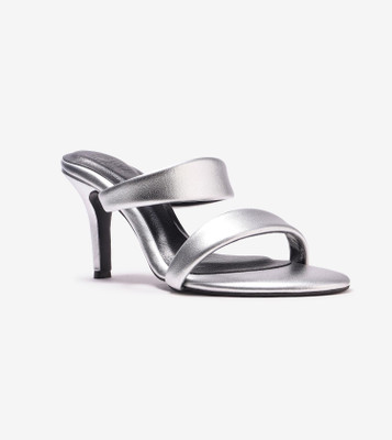 Pair-Ie Tales Women Heels(Silver , 7)