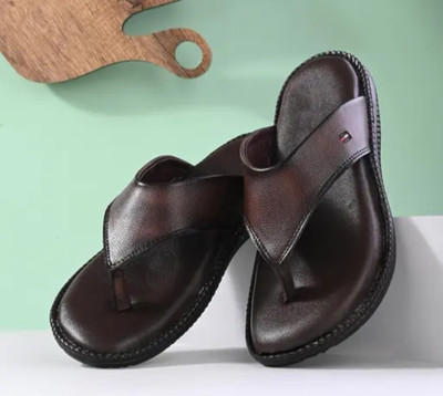 SHM Men Sandals(Brown , 6)