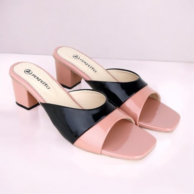 perfeito Women Heels(Pink , 6)