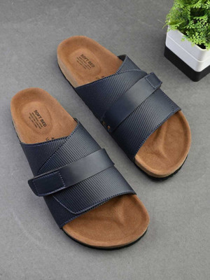 HERE&NOW Men Sandals(Blue , 6)