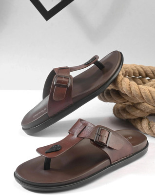 PROVOGUE Men Sandals(Brown , 11)