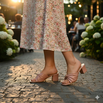 KILLER Women Heels(Pink , 8)