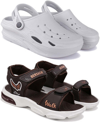 BERSACHE Men Clogs(Multicolor , 7)