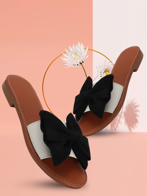 Avivastyle Women Flats(Black , 9)