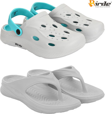 Birde Men Clogs(Grey , 10)