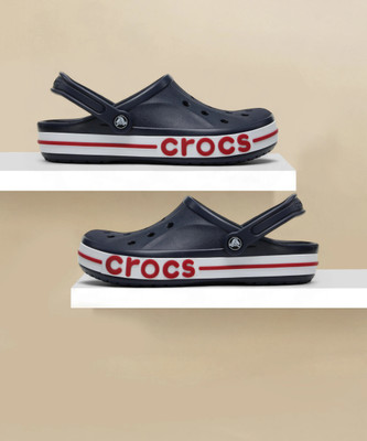 CROCS Bayaband Men Clogs(Blue , 9 UK/India)