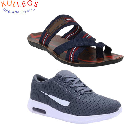 kullegs Men Sandals(Multicolor , 6)