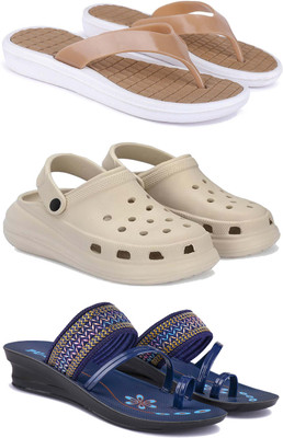 DRACKFOOT Women Flats(Blue , 8)