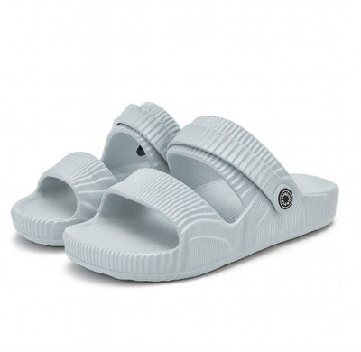 SOUL STEPS Men Sandals(Grey , 9)