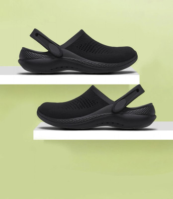 Souk CLASSIC CLOGS Men Clogs(Black , 10)