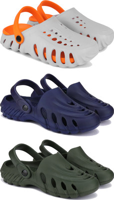 DRACKFOOT Men Clogs(Olive , 7)