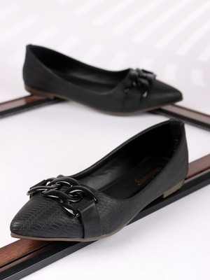 Dressberry Women Bellies(Black , 3)