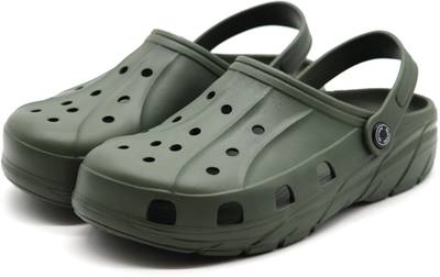 RED TAPE Men Olive Clogs