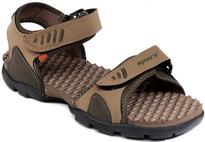 Sparx SS 103 Men Sandals(Olive , 10)
