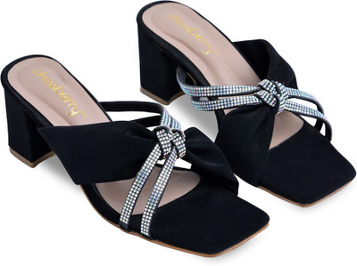 Dressberry Women Heels(Black , 5)