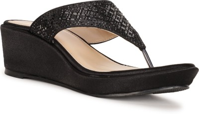 Marie Claire Women Heels(Black , 3)