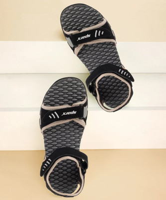 Sparx SS 103 Men Sandals(Black, Grey , 8 UK/India)