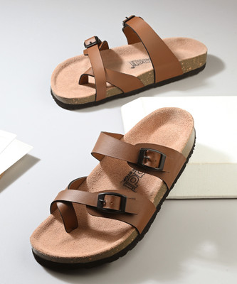 aadi Men Casual(Tan , 6)