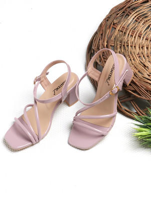 heighten Women Heels(Purple , 7)
