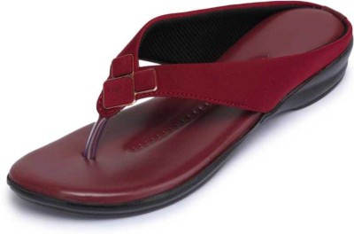 hunyza footwear Women Red Wedges
