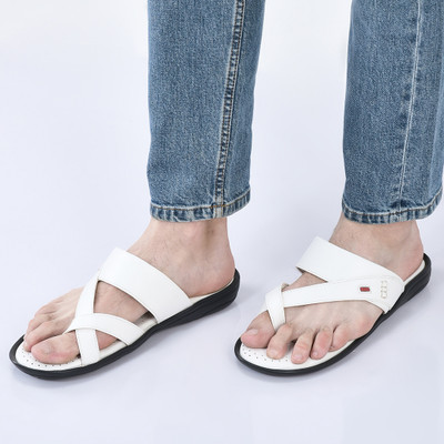 FAUSTO Men Sandals(White , 11)