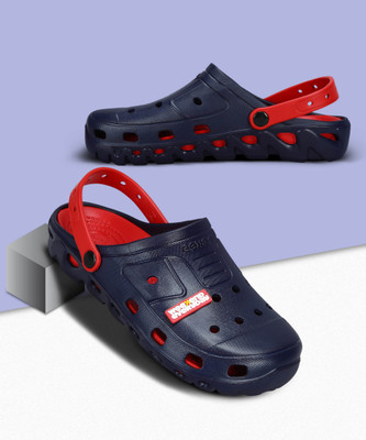 Paragon Sliders Comfortable Antiskid Ideal Everyday use Men Sandals(Navy , 7)