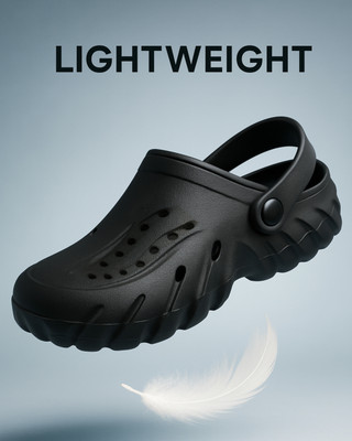 Kraasa Men Sandals(Black , 9)