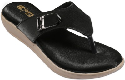 ORTHO CLUB Women Flats(Black , 5)