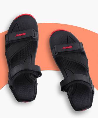 Sparx men top black red sandals