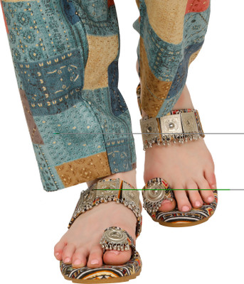 Vijendar Collection Women Flats(Multicolor , 8)