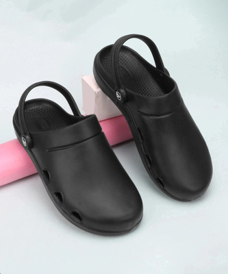 Aqualite Comfort, Anti-Skid Men Clogs(Black , 7)