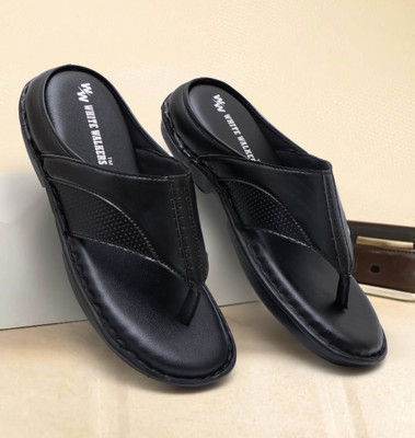 WHITE WALKERS Men Flats(Black , 7)