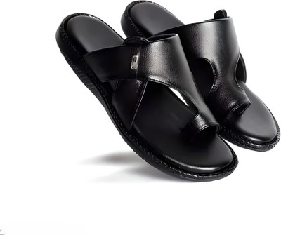 house of common Men Casual(Black , 6)