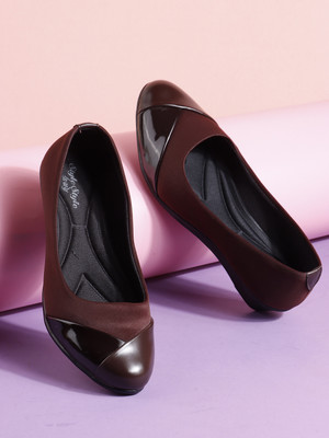 STYLE BUY STYLE Bellies For Women(Brown , 6)