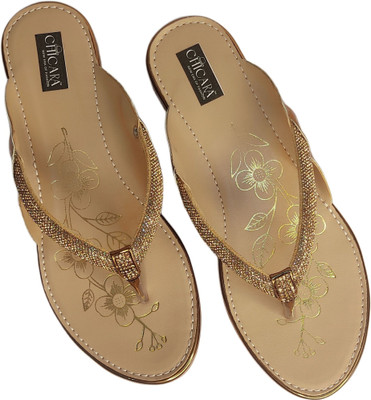 CHICARA Women Flats(Beige , 7)