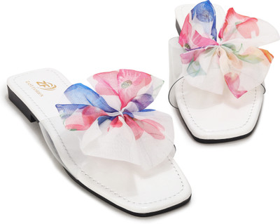 Zastfashion Women Flats(White , 6)