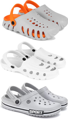 DRACKFOOT Men Clogs(Grey , 10)