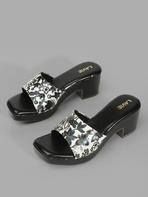 LAVIE Women Heels(Black , 6)