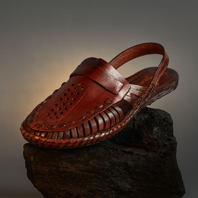 Kolhapuri Men Sandals(Brown , 7)