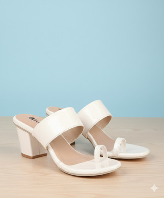 Profit Gainer Women Heels(White , 8)