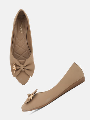 Dressberry Bellies For Women(Beige , 7)