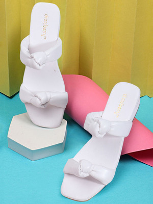 Dressberry Women Flats(White , 6)