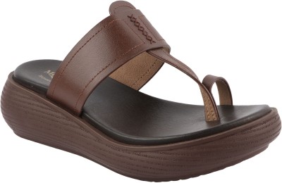 MEDIFEET Women Wedges(Brown , 7)