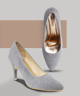Marc Loire Women Grey Heels