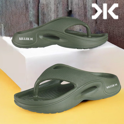 KILLER Men Clogs(Green , 7)