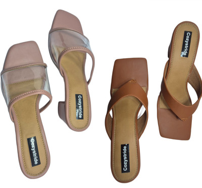 Cozystride Women Heels(Multicolor , 8)