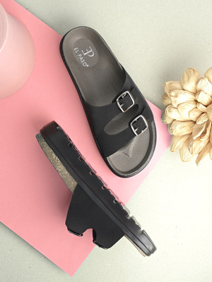 El Paso Women Flats(Black , 7)